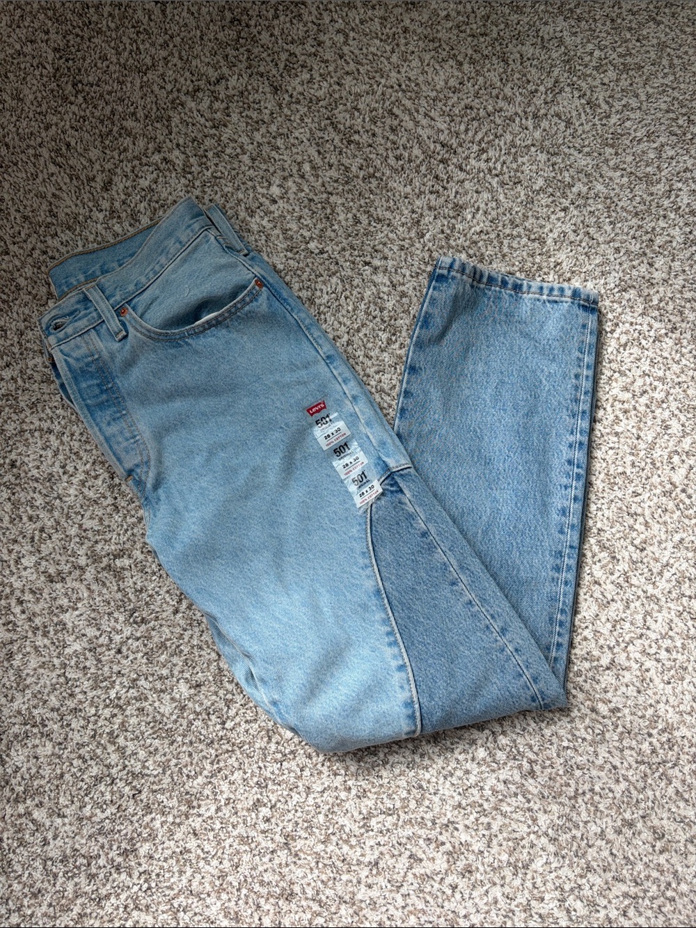 Levi's Light Blue Straight Leg Women's Jeans
